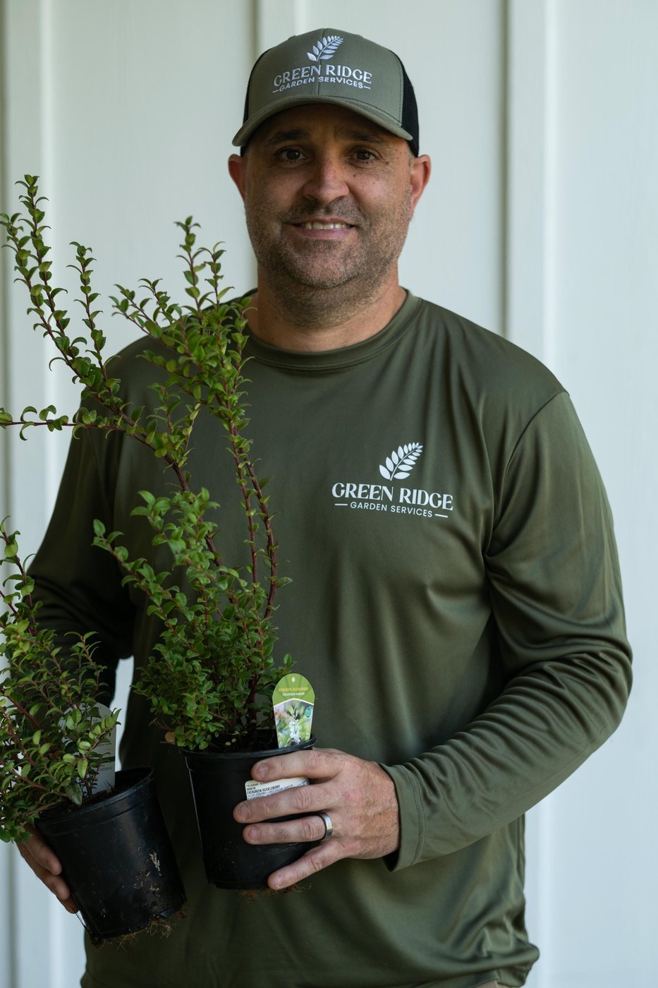 Adam Todd, owner of Green Ridge Garden Services
